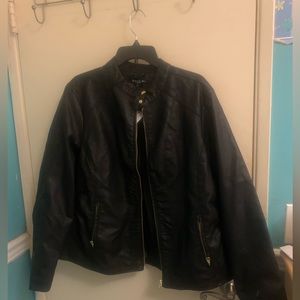 COPY - Baccini Black leather jacket